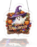 Halloween Ghost Light Suncatcher-Acrylic Window Art