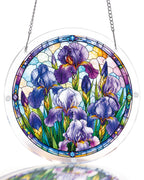 Iris Morning Light Light Suncatcher-Acrylic Window Art