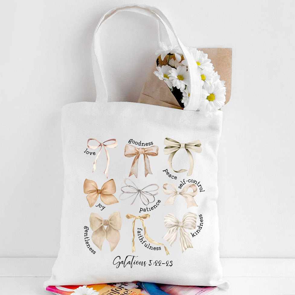 Love And Goodness Christian Canvas Tote Bag