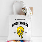 Masterpiece Christian Canvas Tote Bag