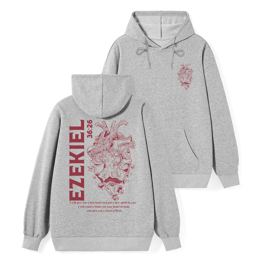 I Will Give You A New Heart And Put A New Spirit Classic Christian Hoodie