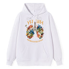 YHWH Our Breath Speaks His Name Classic Christian Hoodie
