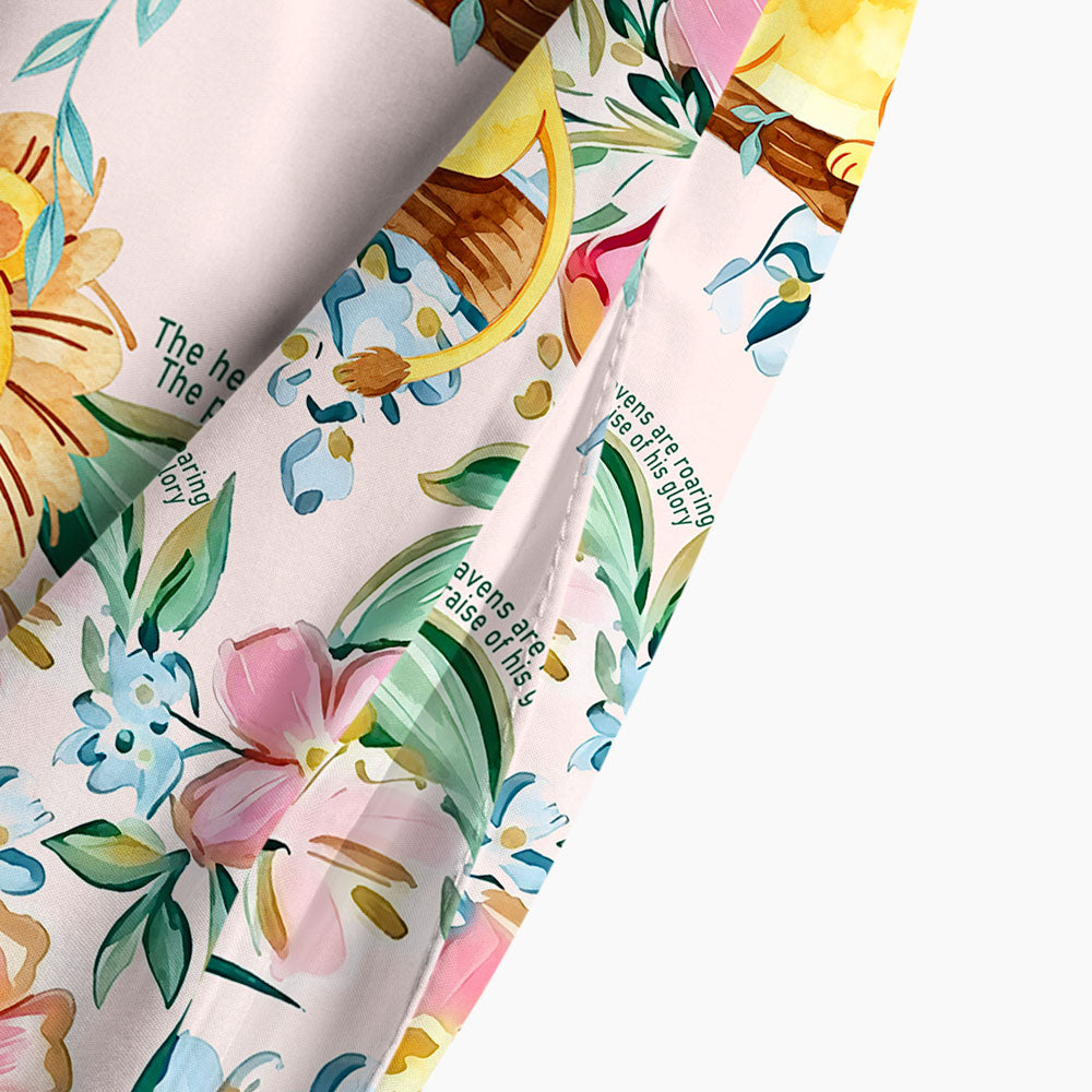 The Heavens Are Roaring Christian Maxi Dress