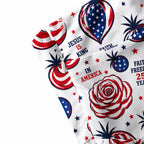 Jesus Is King In America Chrisitan Tie Shoulder Maxi Dress
