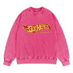 God Heals Christian Washed Sweatshirt