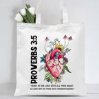 Trust In The Lord Christian Canvas Tote Bag