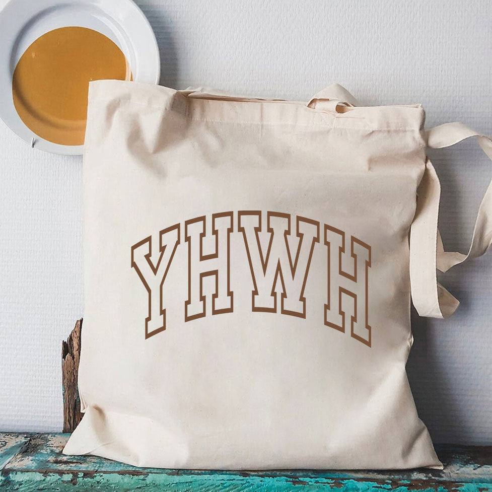 Yhwh Unisex Christian Canvas Tote Bag
