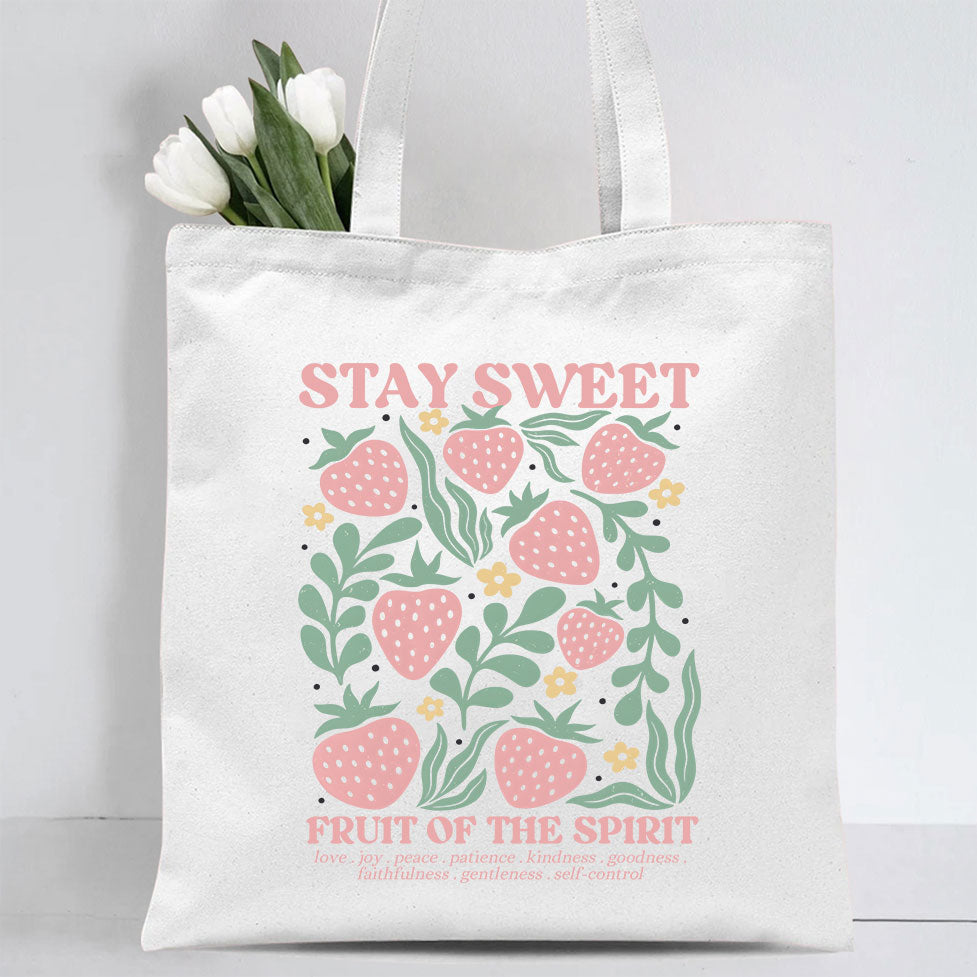 Love And Goodness Christian Canvas Tote Bag