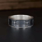Cross Ring Christian Sterling Silver Band Ring
