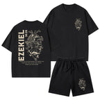 I Will Give You A New Heart And Put A New Christian Washed T-Shirt & Shorts