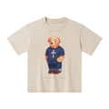 Faithful Bear By Guidingcross Kid Washed T-Shirt