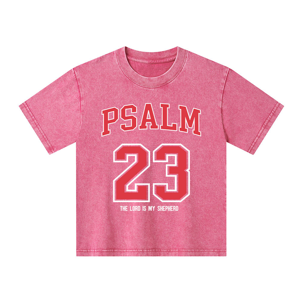 Psalm 23 Kid Washed T-Shirt
