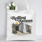 The Stone Was Rolled Away Christian Canvas Tote Bag