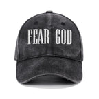 Fear God Christian Washed Hat