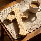 Personalized You Are A Child Of God Christian Wooden Cross Decoration