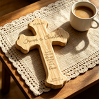 Personalized I Have Found The One Christian Wooden Cross Decoration