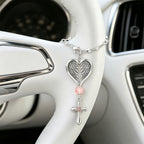 Holy Polished Angel Christian Keychain