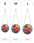 Sunlit Floral Garden Light Suncatcher-Acrylic Window Art