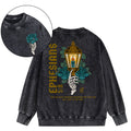 For You Were Formerly Darkness Christian Washed Sweatshirt