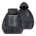 Dear Person Behind Me Christian Washed Hoodie