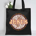 Jesus The Way The Truth Christian Canvas Tote Bag
