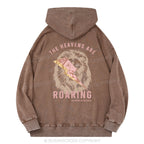 The Heavens Are Roaring Christian Washed Hoodie
