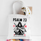 Aesthetic Mens Christian Canvas Tote Bag