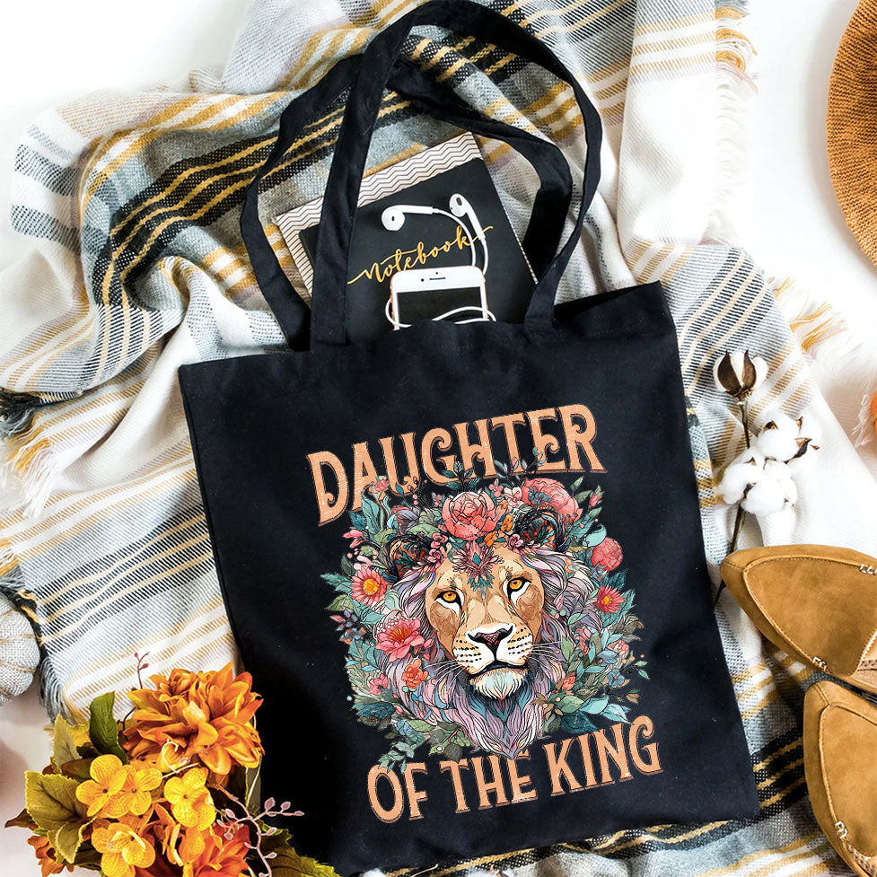 Daughter Of The King Christian Canvas Tote Bag