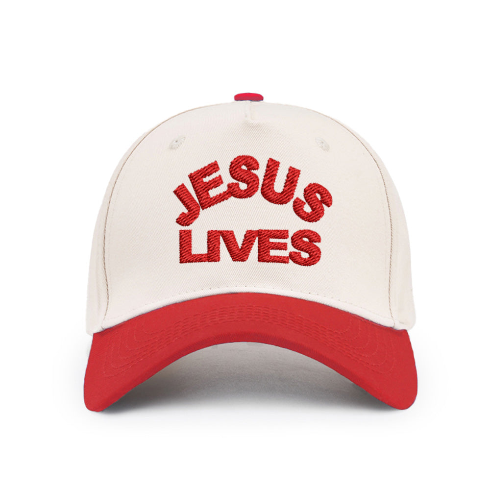 Jesus Lives Christian Trucker Hat