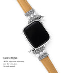 Pearl Touch Leather Watch Band for Apple Watch
