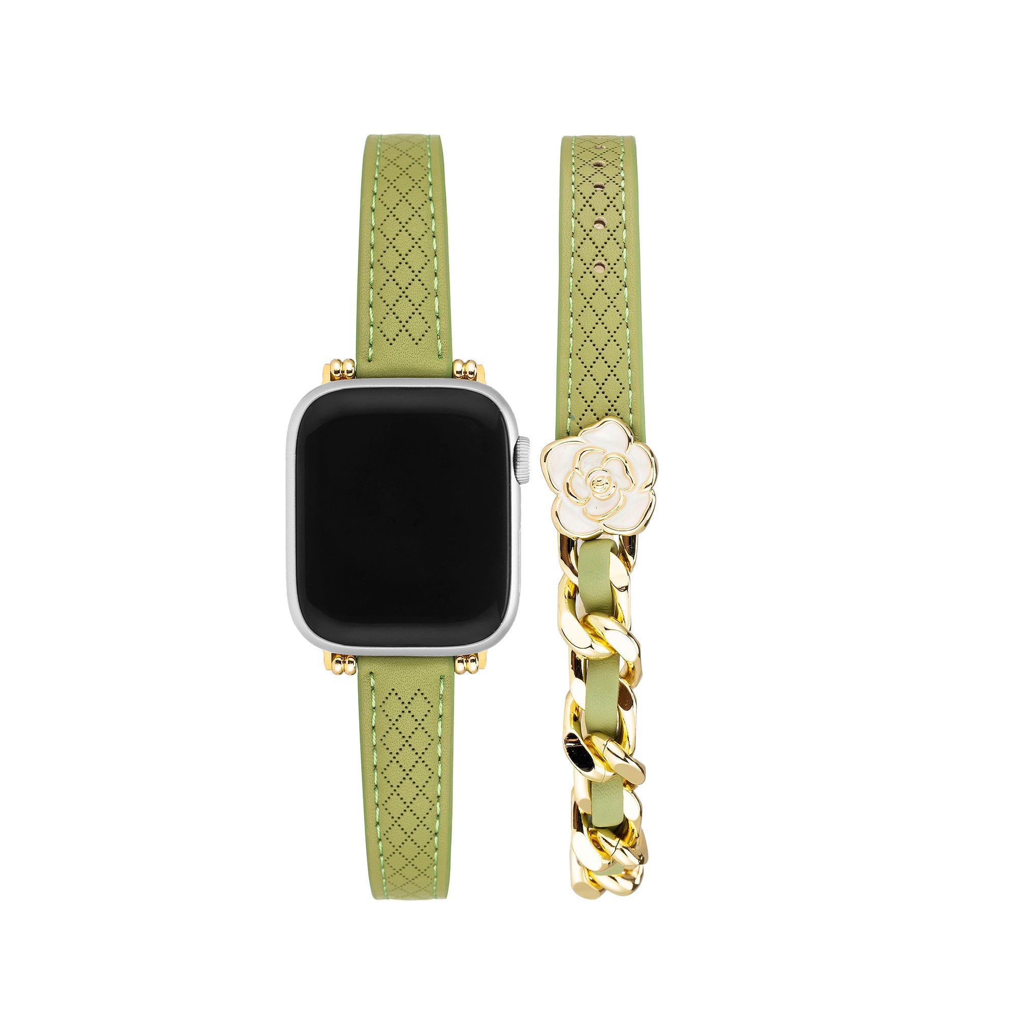 Floral Double Layered Watch Bracelet for Apple Watch