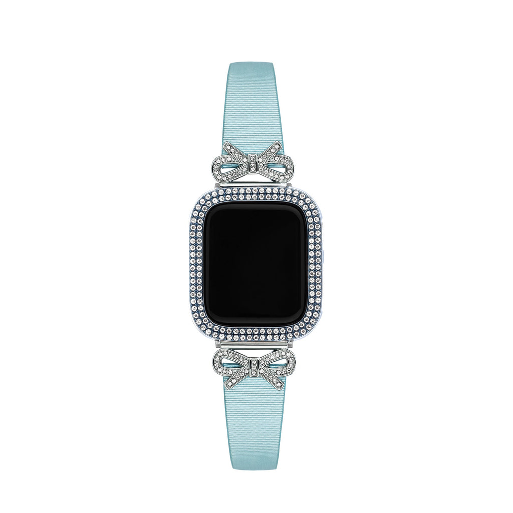 Shiny Rhinestones Half-Wrapped Apple Watch Case
