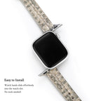 Woven Leather Watch Band for Apple Watch