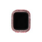Shiny Rhinestones Half-Wrapped Apple Watch Case