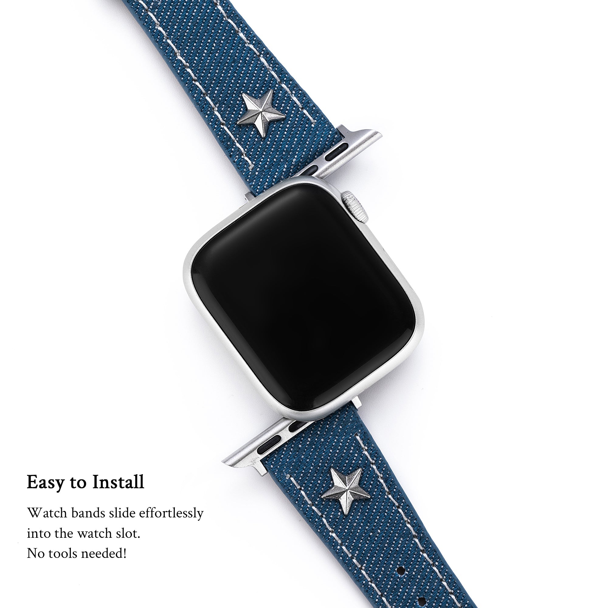 Star Denim Watch Band