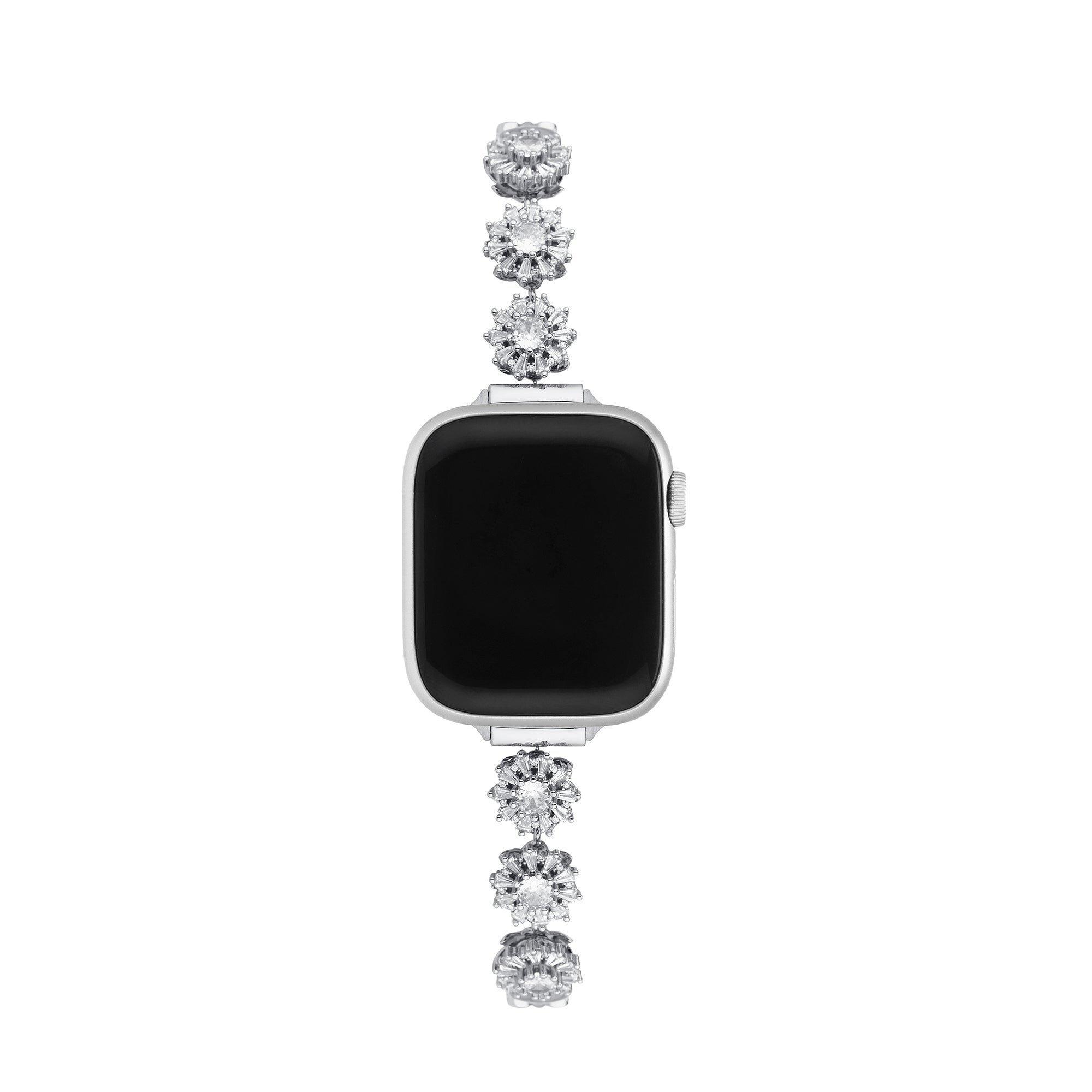 Rotatable Rhinestone Snowflake Watch Band for Apple Watch