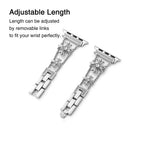 Rhinestone Cross Watch Band for Apple Watch