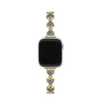 Glitter Love Metal Watch Band for Apple Watch