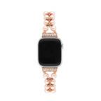 Pearl adorned Rhinestone Watch Band for Apple Watch