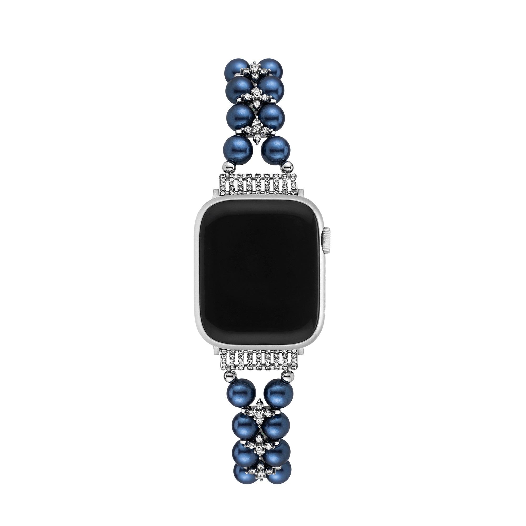 Pearl adorned Rhinestone Watch Band for Apple Watch