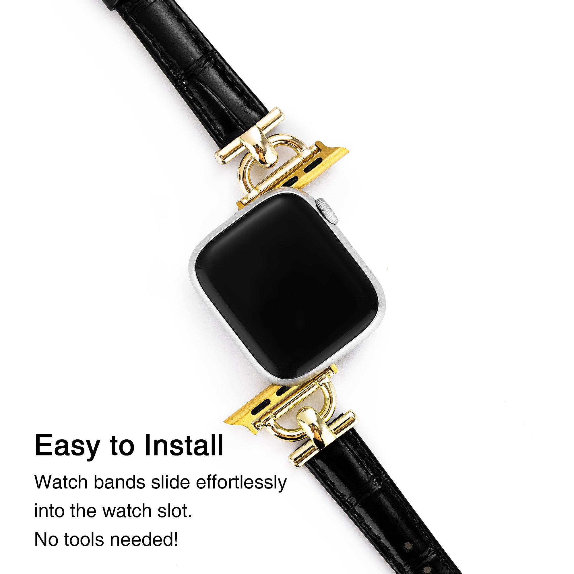 Classical Bamboo Grainy Watch Band for Apple Watch
