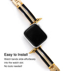 Rhinestone Adorned Classic Watch Band for Apple Watch