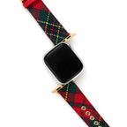 Festive Tartan Watch Band for Apple Watch