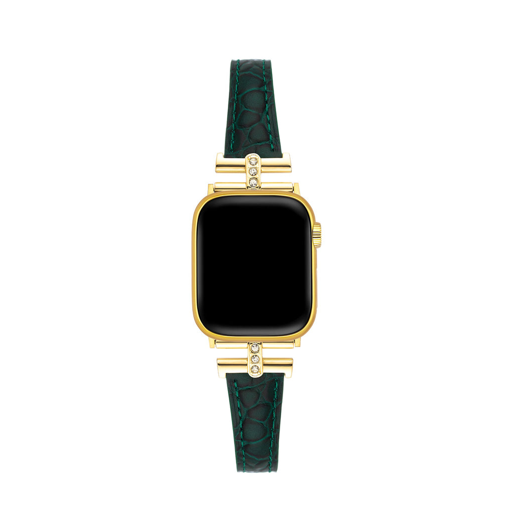 Textured Leather Watch Band