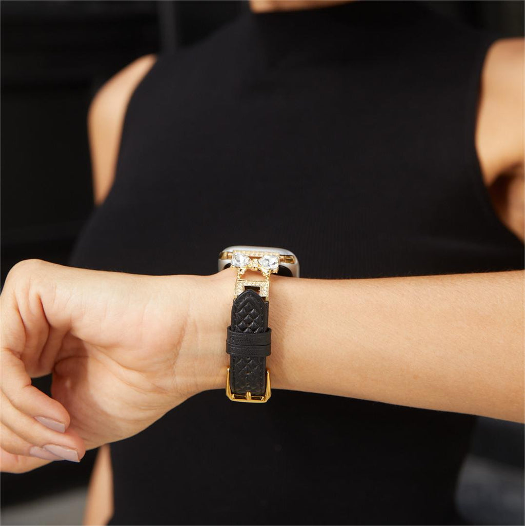 Bowknot Leather Watch Band for Apple Watch