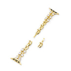 Zircon Bowknot Copper Watch Band for Apple Watch