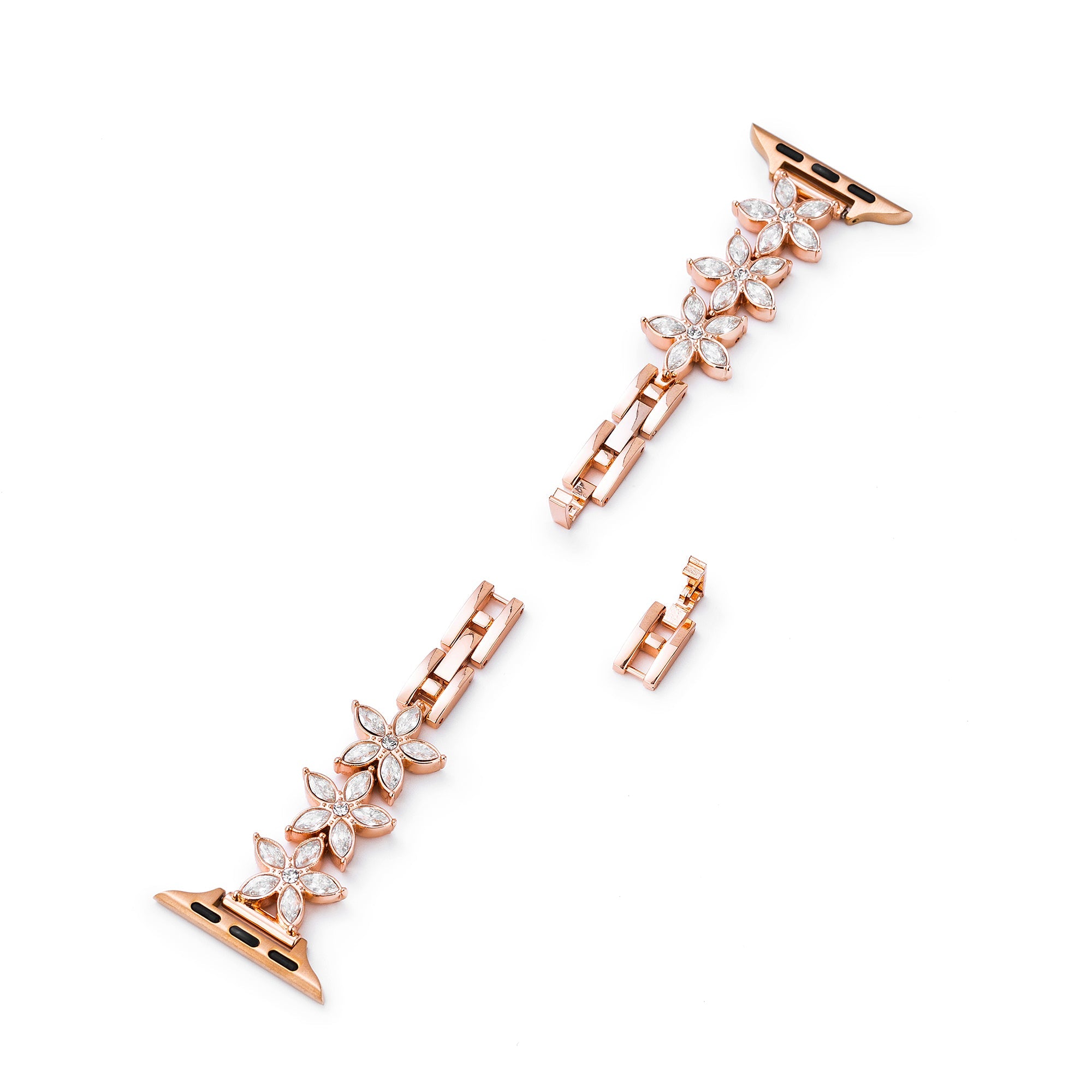 Bauhinia Bloom Metal Watch Band for Apple Watch