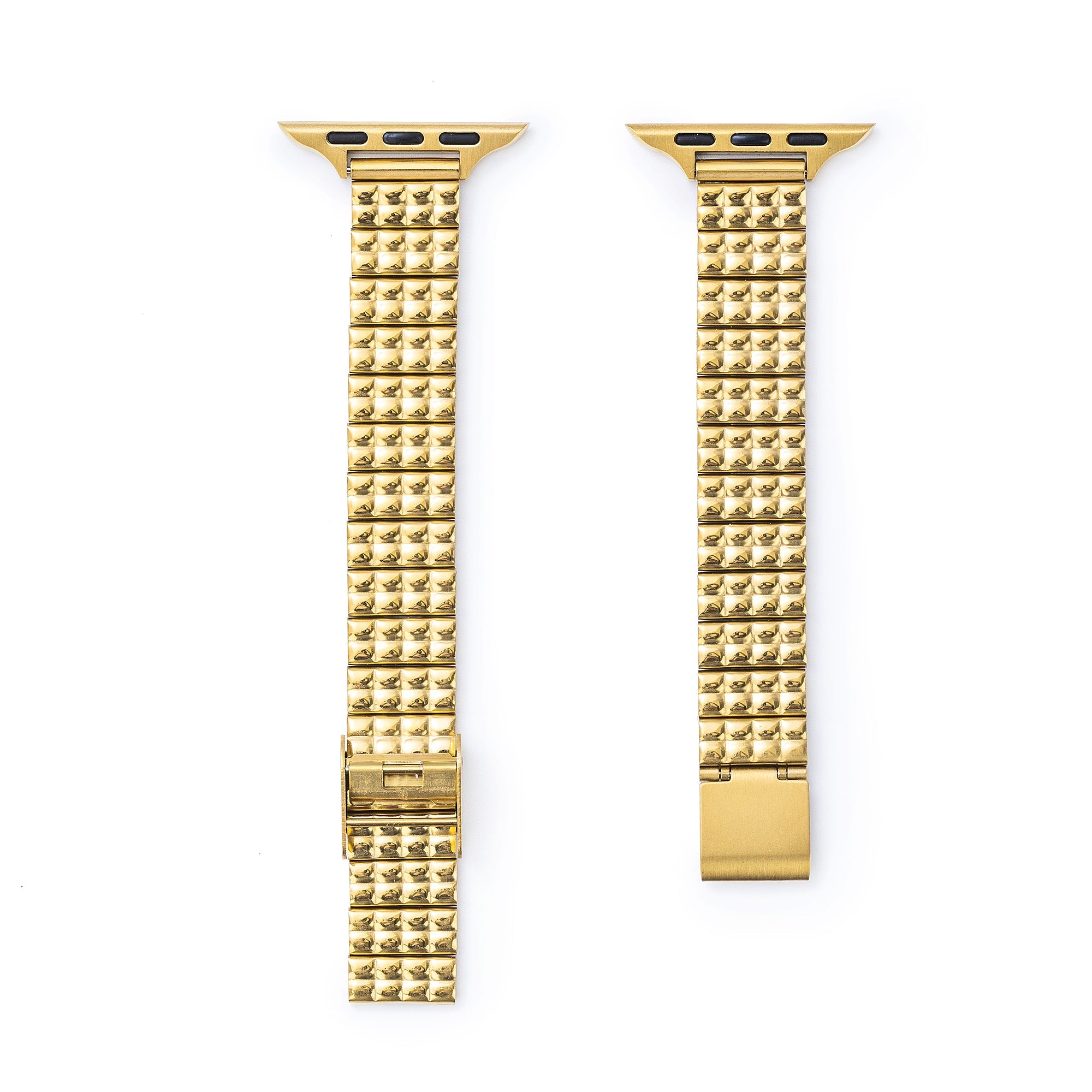 Modern Embossing Metal Watch Band