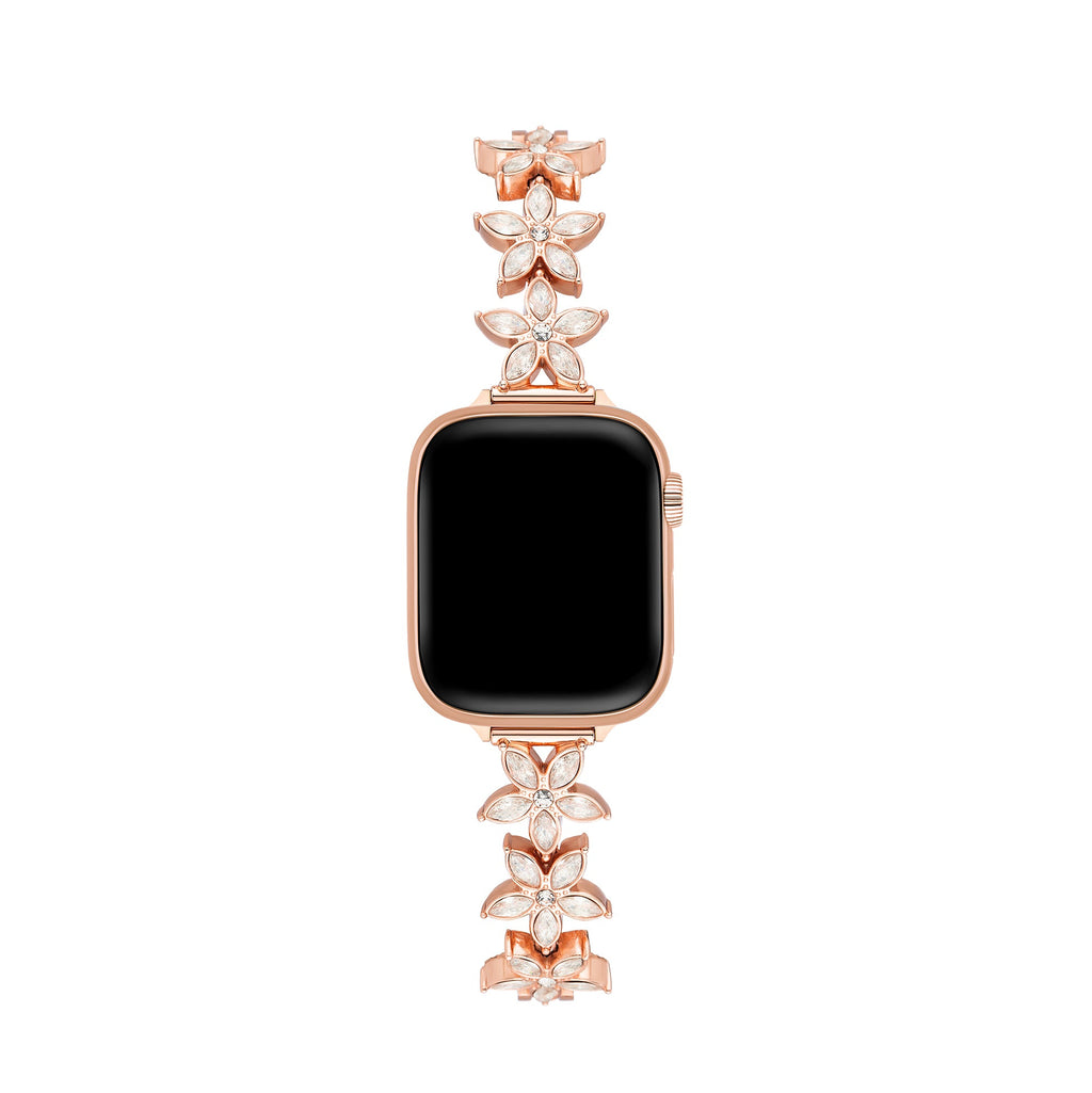 Bauhinia Bloom Metal Watch Band for Apple Watch