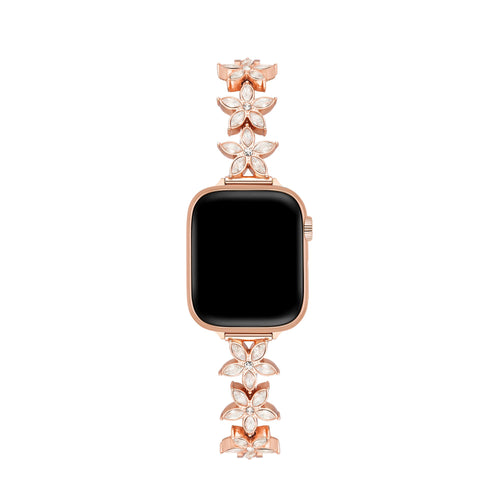 Bauhinia Bloom Metal Watch Band for Apple Watch